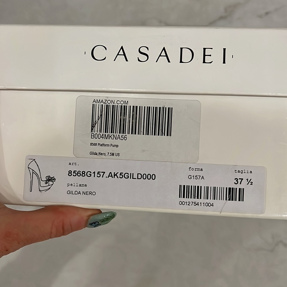 Casadei Beautiful Lace Bow Shoe - Picture 5 of 5